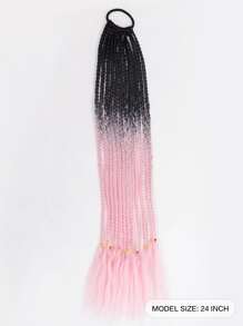 長款合成髮辮 - 彩色 - 查看 2