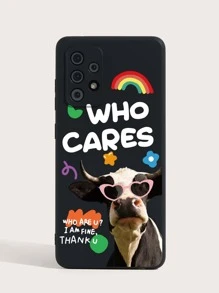 Funny Cool Cow Phone Case - Multicolor - View 2