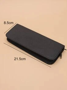 Juego de peine y tijeras de corte de pelo profesional de 9 piezas - Multicolor - Ver 5