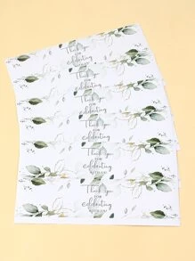 10 cái Slogan Đồ họa Bên Chai Gói - Nhiều màu - Xem 2