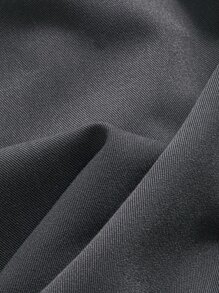 DAZY High Waist Split Hem Skirt Fall - Dark Grey - View 7