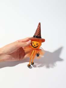 1pc Halloween Pumpkin Shaped Wall Hanging - Multicolor - View 3