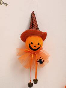 1pc Halloween Pumpkin Shaped Wall Hanging - Multicolor - View 4
