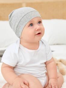 3pcs Baby Solid Hat - Multicolor - View 2