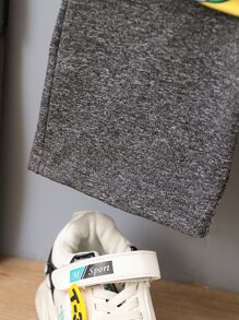 SHEIN Young Boy Dinosaur Print Tee & Shorts - Multicolor - View 5