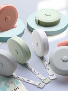 1pc 1.5M/78.74inch Straight Ruler Office Waist Measurement Tape Measure Portable Telescopic Children's Height Measuring Tool Sewing And Tailoring Ruler - Multicolor - View 2