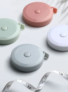 1pc 1.5M/78.74inch Straight Ruler Office Waist Measurement Tape Measure Portable Telescopic Children's Height Measuring Tool Sewing And Tailoring Ruler - Multicolor - View 4