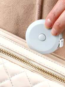 1pc 1.5M/78.74inch Straight Ruler Office Waist Measurement Tape Measure Portable Telescopic Children's Height Measuring Tool Sewing And Tailoring Ruler - Multicolor - View 5