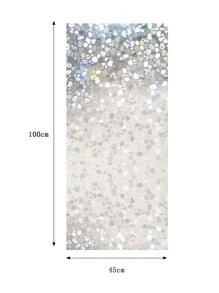 1pc Geometric Pattern Decorative Window Film - Multicolor - View 4