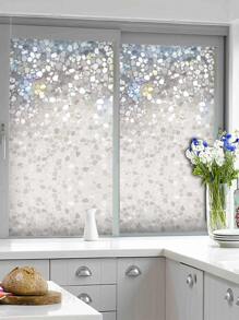 1pc Geometric Pattern Decorative Window Film - Multicolor - View 6