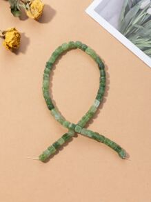 Phụ kiện trang sức DIY hạt 1 sợi - Màu xanh Ô liu - Xem 3