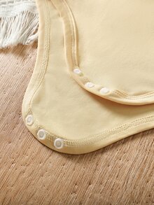 Baby Puff Sleeve Bodysuit - Apricot - View 7