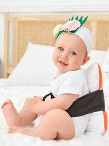 Halloween 1pc Baby Colorblock Pillow - Multicolor - View 3