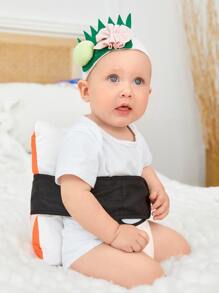 Halloween 1pc Baby Colorblock Pillow - Multicolor - View 4