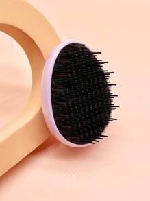 Lược chải tóc bỏ túi chống rối - Màu tím - Xem 1