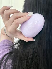 Lược chải tóc bỏ túi chống rối - Màu tím - Xem 4