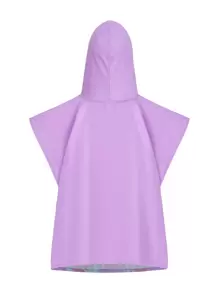 Kapuzen Cover Up Mit Cartoon-grafik Für Kleine Mädchen