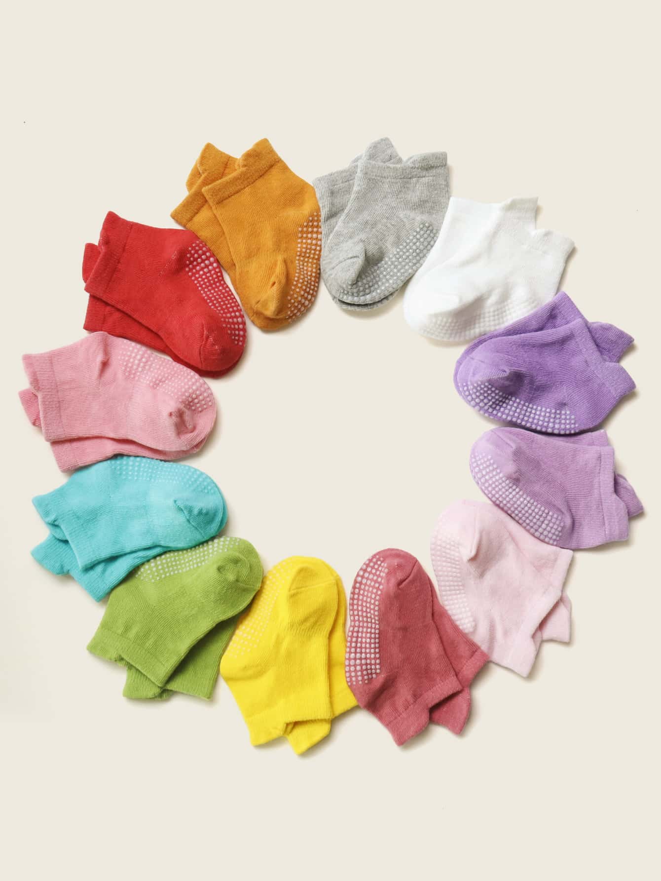 Baby 12 Paar mehrfarbige Abgabe Socken