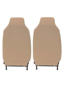 1入組素色汽車座套 - 米色 - 查看 2