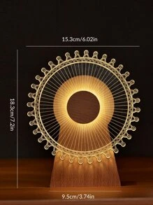 1 pieza Luz de caja de música con diseño en espiral - Amarillo - Ver 7