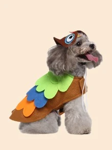 2 piezas Disfraz de mascota con diseño de búho - Multicolor - Ver 1