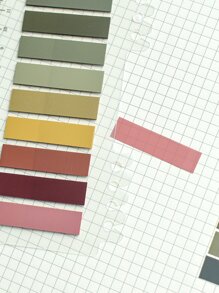 MOKA 200pcs Morandi Color Flipchart Classification Sticky Note Book Label Sticky Note Sticker Index Sticker, Pet Material, 1pc Cardstock With 10 Colors Stickers, 1 Color Sticker With 20 Small Index Sticker