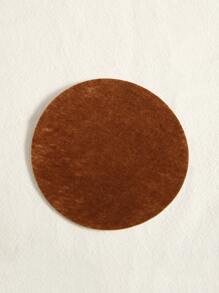 Women's Circular Floral Nipple Covers Bra Accessories - Rust Brown - View 4