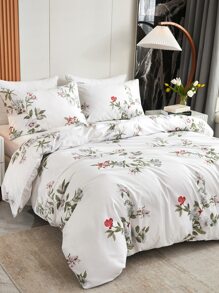 Flower Print Bedding Sets Without Filler - Multicolor - View 4