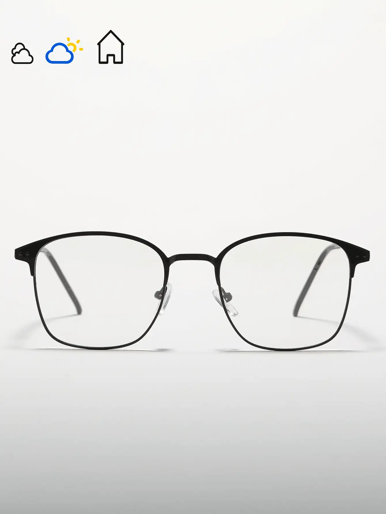 1 件金属时尚眼镜，具有变色功能（配有眼镜盒、眼镜布和眼镜绳），适合驾驶、户外活动、阅读和多用途使用休闲太阳镜配件沙滩配件眼镜太阳镜，适合夏季海滩度假、户外、旅行