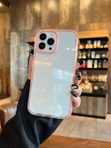 二合一邊框拼接透明手機殼 - 無色 - 查看 2