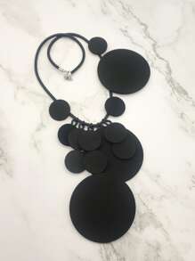 Round Decor Necklace