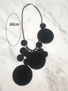 Round Decor Necklace