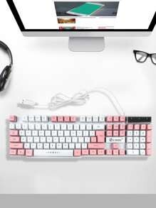 1入組發光有綫鍵盤 - 彩色 - 查看 2