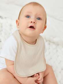 Bebé 3 piezas Babero unicolor - Multicolor - Ver 2