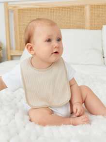 Bebé 3 piezas Babero unicolor - Multicolor - Ver 4