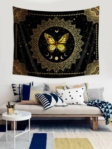 1 tấm thảm hình con bướm - Nhiều màu - Xem 5