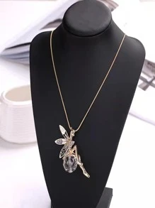 Vòng cổ quyến rũ Rhinestone Elf - Nhiều màu - Xem 1