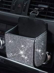 Aufbewahrungskiste Strass Dekor, Auto-Luftauslass