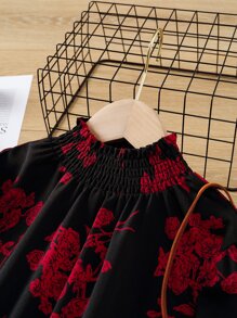 女童連衣裙 - 彩色 - 查看 3