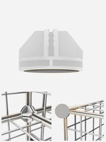 1pc Bộ hàng rào tự làm cho thú cưng - trắng - Xem 6