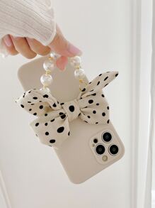 Ốp lưng điện thoại mềm bảo vệ chống rơi hình bướm sáng tạo tương thích với iPhone 17/17 Air/17 Pro/17 Pro Max/16/16E/16 Pro/16 Pro Max dành cho nữ - Màu be - Xem 5