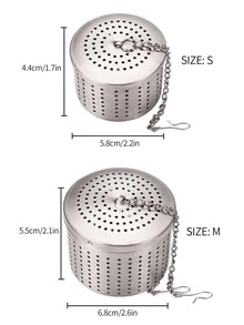 1 bộ lọc trà đa chức năng - Bạc - Xem 3
