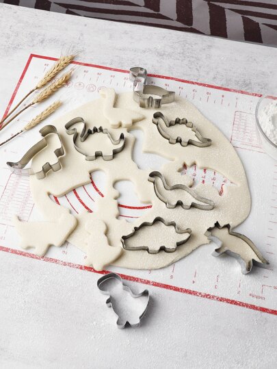 8pcs Dinosaur Design Cookie Cutter