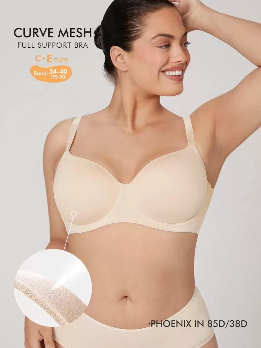 LUVLETTE Sheer Vitality Curve Full Support Balconette