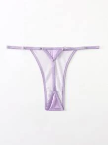 Plain Thong Bikini Bottom