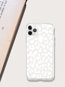 适用于 15/15Pro/15Plus/15Pro Max 的苹果豹纹透明手机壳，国际版，非国内版 - 無色 - 查看 3