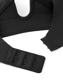 LUVLETTE U-Plunge Backless Seamless Bra for Night Out Dress - Black - View 9