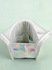 Túi đựng cọ trang điểm, 1 chiếc túi đựng cọ trang điểm tối giản, di động, dung tích lớn, thích hợp mang đi du lịch, làm quà tặng. - Nhiều màu - Xem 4