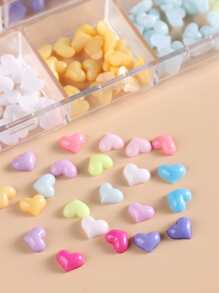 FULL BEAUTY 1盒装心形设计美甲装饰DIY指甲饰品美甲宝石美甲用品指甲 - 彩色 - 查看 5