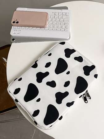 1入組多功能11英寸奶牛圖案iPad包